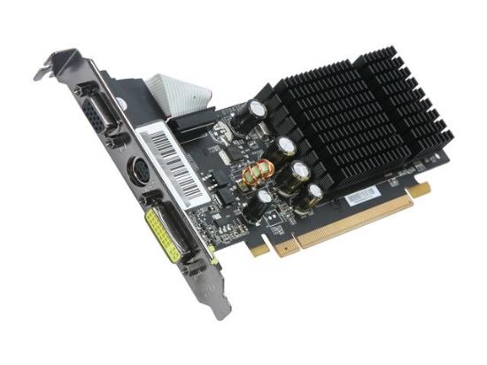 Picture of XFX PVT72SYAN GeForce 7200GS 512MB 64-bit GDDR2 PCI Express x16 Video Card