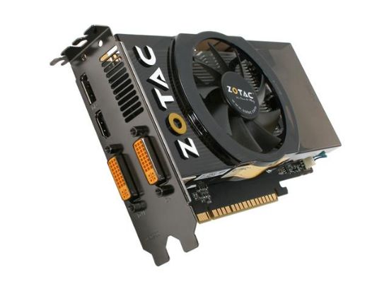 Picture of ZOTAC 288-1N184-201ZT GeForce GTS 450 (Fermi) 1GB 128-bit GDDR5 PCI Express 2.0 x16 HDCP Ready SLI Support Video Card