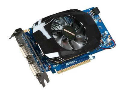 Picture of GIGABYTE GVN4501GI GeForce GTS 450 (Fermi) 1GB 128-bit GDDR5 PCI Express 2.0 x16 HDCP Ready SLI Support Video Card