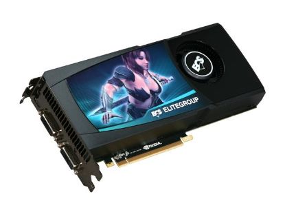 Picture of ECS NGTX470 1280IP F GeForce GTX 470 (Fermi) 1280MB 320-bit GDDR5 PCI Express 2.0 x16 HDCP Ready SLI Support Video Card