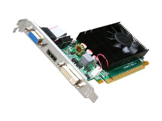 Picture of EVGA 01G-P3-1435 S3 SuperClocked GeForce GT 430 (Fermi) 1GB 128-bit DDR3 PCI Express 2.0 x16 HDCP Ready Low Profile Video Card