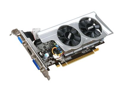 Picture of MSI N430GT MD1GD3 OC TF GeForce GT 430 (Fermi) 1GB 128-bit DDR3 PCI Express 2.0 x16 HDCP Ready Low Profile Ready Video Card