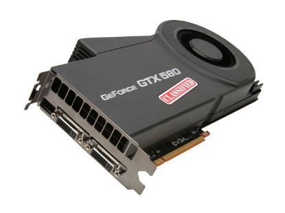 Picture of EVGA 03G P3 1588 A1 GeForce GTX 580 (Fermi) Classified 3072MB 384-bit GDDR5 PCI Express 2.0 x16 HDCP Ready SLI Support Video Card