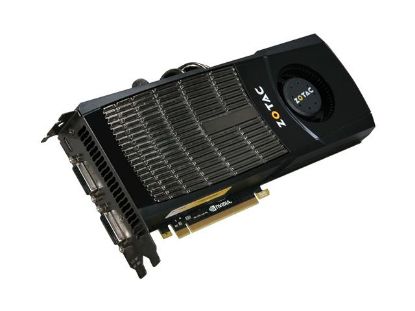 Picture of ZOTAC ZT-40101-10P GeForce GTX 480 (Fermi) 1536MB 384-bit GDDR5 PCI Express 2.0 x16 HDCP Ready SLI Support Video Card