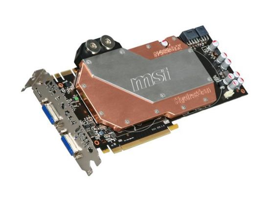 Picture of MSI N480GTX-HYDROGEN GeForce GTX 480 (Fermi) 1536MB 384-bit GDDR5 PCI Express 2.0 x16 HDCP Ready SLI Support Video Card