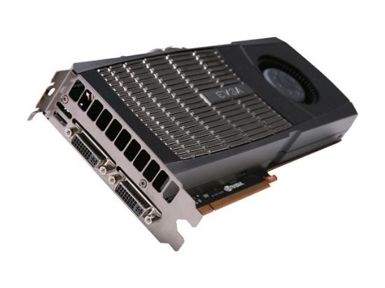 Picture of EVGA 015-P3-1485-RX SuperClocked GeForce GTX 480 (Fermi) 1536MB 384-bit GDDR5 PCI Express 2.0 x16 HDCP Ready SLI Support Video Card