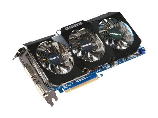 Picture of GIGABYTE GV-N480SO-15I Super Overclock Series GeForce GTX 480 (Fermi) 1536MB 384-bit GDDR5 PCI Express 2.0 x16 HDCP Ready SLI Support Vid