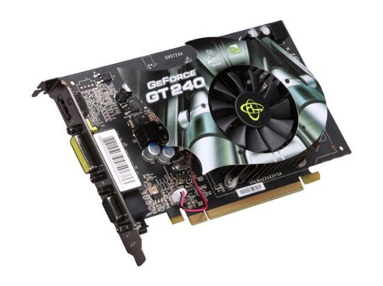 Picture of XFX GT 240X YAFC GeForce GT 240 512MB 128-bit DDR3 PCI Express 2.0 x16 HDCP Ready Video Card