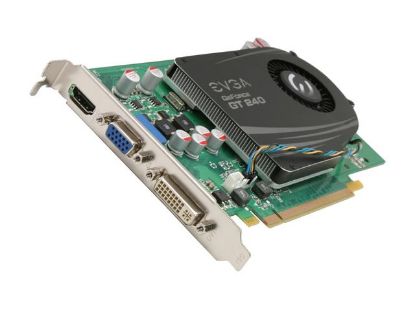 Picture of EVGA 01G P3 1246 A1 GeForce GT 240 1GB 128-bit GDDR5 PCI Express 2.0 x16 HDCP Ready Video Card