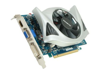 Picture of GIGABYTE GV N240D5 512I GeForce GT 240 512MB 128-bit GDDR5 PCI Express 2.0 x16 HDCP Ready Video Card