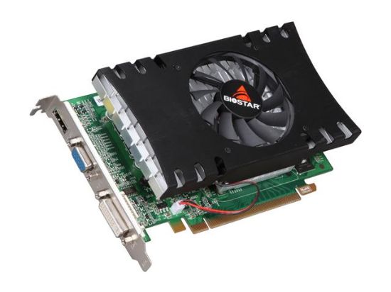 Picture of BIOSTAR VN2403THG1YB1RY GeForce GT 240 1GB 128-bit DDR3 PCI Express 2.0 x16 HDCP Ready Video Card