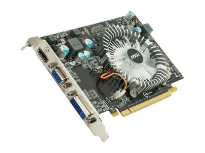 Picture of MSI N240GT MD1G GeForce GT 240 1GB 128-bit GDDR3 PCI Express 2.0 x16 HDCP Ready Video Card