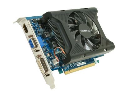 Picture of GIGABYTE GVN240D31GI GeForce GT 240 1GB 128-bit DDR3 PCI Express 2.0 x16 HDCP Ready Video Card