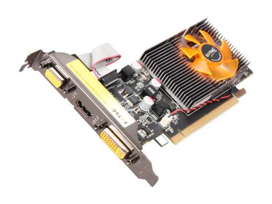 Picture of ZOTAC ZT-50603-10L GeForce GT 520 (Fermi) 1GB 64-bit DDR3 PCI Express 2.0 x16 HDCP Ready Low Profile Ready Video Card