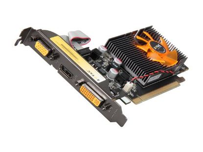 Picture of ZOTAC ZT-50601-10L GeForce GT 520 (Fermi) 1GB 64-bit DDR3 PCI Express 2.0 x16 HDCP Ready Low Profile Ready Video Card