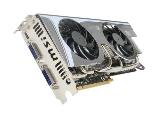 Picture of MSI N465GTX-TWIN-FROZR-II GeForce GTX 465 (Fermi) 1GB 256-bit GDDR5 PCI Express 2.0 x16 HDCP Ready SLI Support Video Card