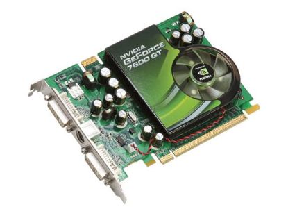 Picture of ZOTAC ZT 76TE250 FSL GeForce 7600GT 256MB 128-bit GDDR3 PCI Express x16 SLI Support Video Card