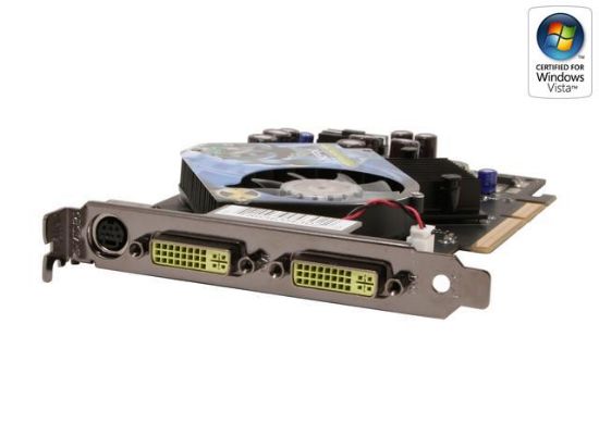 Picture of XFX PV T73A UDE3 GeForce 7600GT 256MB 128-bit GDDR3 AGP 4X/8X Video Card