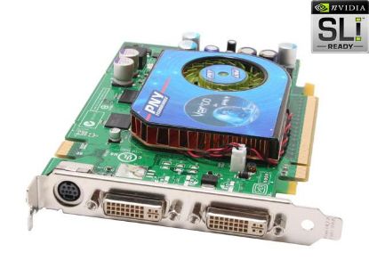 Picture of PNY 600-10456-0001-200 GeForce 7600GT 256MB 128-bit GDDR3 PCI Express x16 SLI Support Video Card