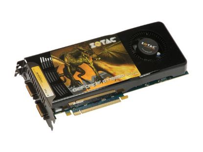 Picture of ZOTAC ZT-20102-10P GeForce GTS 250 1GB 256-bit GDDR3 PCI Express 2.0 x16 HDCP Ready SLI Support Video Card