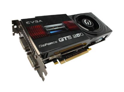 Picture of EVGA 512 P3 1150 TX GeForce GTS 250 512MB 256-bit GDDR3 PCI Express 2.0 x16 HDCP Ready SLI Support Video Card