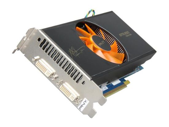 Picture of PNY VCGGTS2501LXXB GeForce GTS 250 1GB 256-bit GDDR3 PCI Express 2.0 x16 HDCP Ready SLI Support Video Card