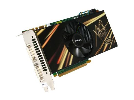 Picture of PNY RVCGGTS2501XXB GeForce GTS 250 1GB 128-bit PCI Express 2.0 x16 HDCP Ready SLI Support Video Card