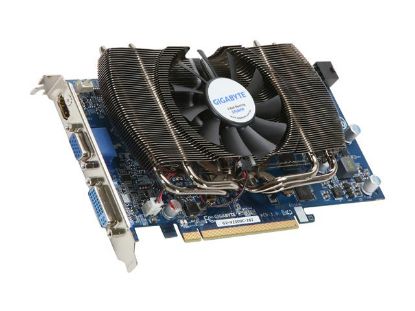 Picture of GIGABYTE GV N250OC 1GI Rev 2.0 GeForce GTS 250 1GB 256-bit GDDR3 PCI Express 2.0 x16 HDCP Ready SLI Support Video Card