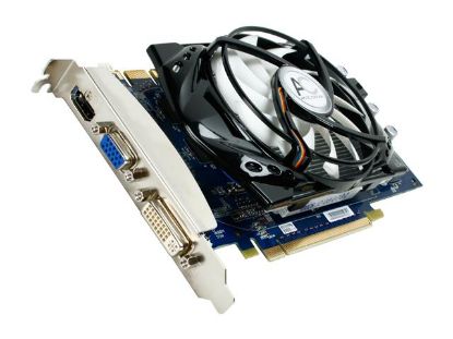 Picture of ECS NGTS250E 1GQU F GeForce GTS 250 1GB 256-bit DDR3 PCI Express 2.0 x16 HDCP Ready SLI Support Video Card