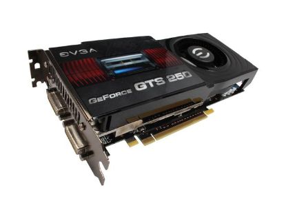 Picture of EVGA 01G P3 1155 A1 GeForce GTS 250 1GB 256-bit GDDR3 PCI Express 2.0 x16 HDCP Ready SLI Support Video Card