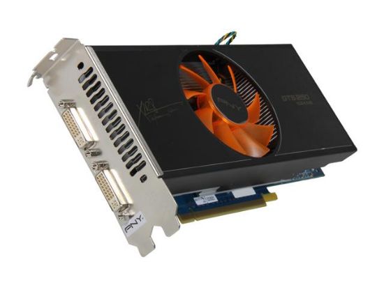 Picture of PNY RVCGGTS2501LXXB GeForce GTS 250 1GB 256-bit GDDR3 PCI Express 2.0 x16 HDCP Ready SLI Support Video Card