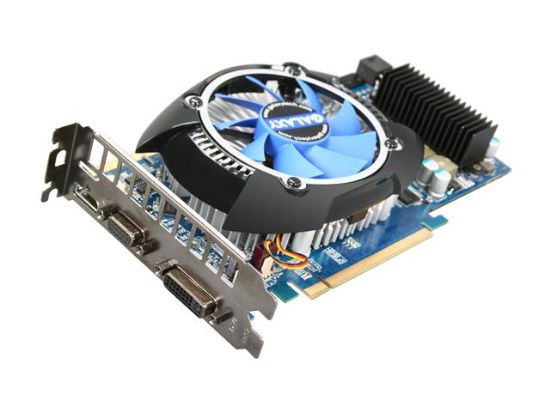 Picture of GALAXY 25SGF6HX1RUV GeForce GTS 250 1GB 256-bit DDR3 PCI Express 2.0 x16 HDCP Ready SLI Support Video Card