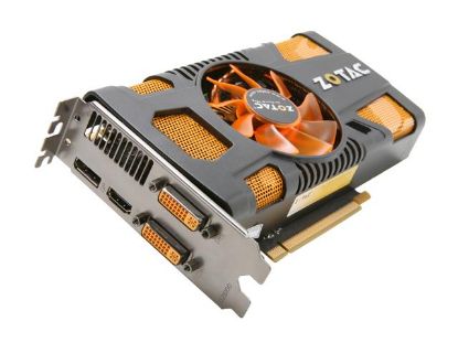 Picture of ZOTAC ZT-50705-10M GeForce GTX 560 (Fermi) 2GB 256-bit GDDR5 PCI Express 2.0 x16 HDCP Ready SLI Support Video Card