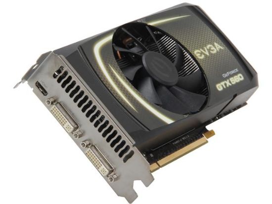 Picture of EVGA 01G-P3-1460-RX GeForce GTX 560 (Fermi) 1GB 256-bit GDDR5 PCI Express 2.0 x16 HDCP Ready SLI