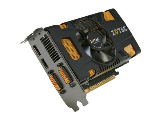 Picture of ZOTAC ZT5040110L-R GeForce GTX 550 Ti (Fermi) 1GB 192-bit GDDR5 PCI Express 2.0 x16 HDCP Ready SLI Support Video Card