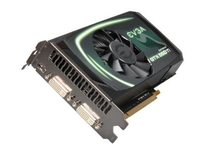 Picture of EVGA 01G P3 1557 B1 SuperClocked GeForce GTX 550 Ti (Fermi) 1GB 192-bit GDDR5 PCI Express 2.0 x16 HDCP Ready SLI Support Video Card