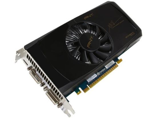 Picture of PNY VCGGTX550TXPB GeForce GTX 550 Ti (Fermi) 1GB 192-bit GDDR5 PCI Express 2.0 x16 HDCP Ready SLI Support Video Card