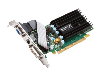 Picture of ZOTAC ZT62LE120HSS GeForce 6200LE 128MB 64-bit DDR PCI Express x16 Video Card