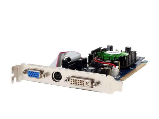 Picture of ZOGIS 6200LE-128M-LP GeForce 6200LE 256MB(128MB on Board) 64-bit DDR PCI Express x16 Low Profile Video Card