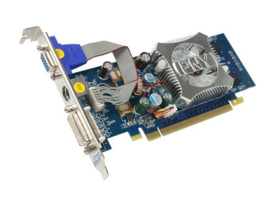 Picture of PNY VCG7300SXWB GeForce 7300GS 256MB 64-bit GDDR2 PCI Express x16 Video Card