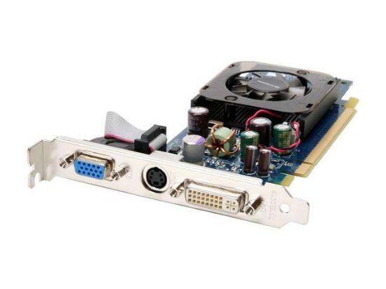 Picture of ECS N7300GS-256DZ GeForce 7300GS 256MB 64-bit GDDR2 PCI Express x16 Video Card