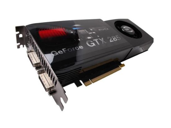 Picture of EVGA 01GP31285TX GeForce GTX 285 SC Edition 1GB 512-bit GDDR3 PCI Express 2.0 x16 HDCP Ready SLI Supported Video Card