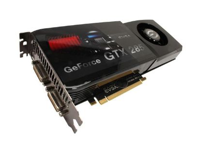 Picture of EVGA 600-10892-0052-400 GeForce GTX 285 Superclocked Edition 1GB 512-bit GDDR3 PCI Express 2.0 x16 SLI Supported Video Card