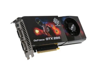 Picture of BFG BFGEGTX2851024OCPE GeForce GTX 285 1GB 512-bit GDDR3 PCI Express 2.0 x16 HDCP Ready SLI Support Video Card