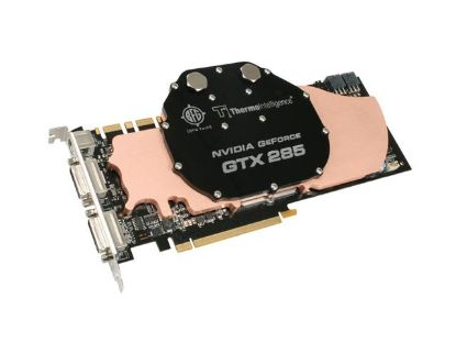 Picture of BFG BFGEGTX2851024H2OWE GeForce GTX 285 1GB 512-bit GDDR3 PCI Express 2.0 x16 HDCP Ready SLI Support Video Card with ThermoIntelligence Wate