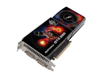 Picture of BFG BFGEGTX2851024OCFUBE GeForce GTX 285 1GB 512-bit GDDR3 PCI Express 2.0 x16 HDCP Ready SLI Support Video Card