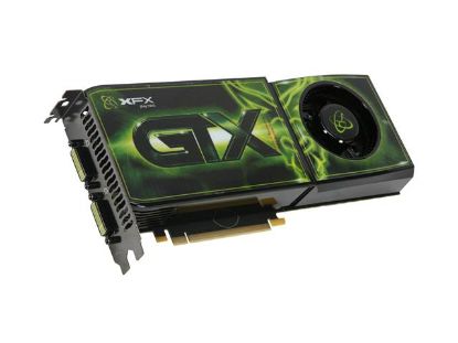 Picture of XFX GX 285X ZWFF GeForce GTX 285 1GB 512-bit DDR3 PCI Express 2.0 x16 HDCP Ready SLI Support Video Card