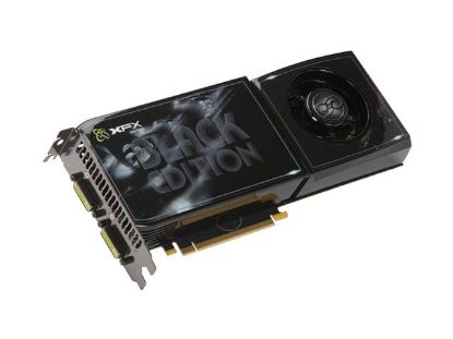 Picture of XFX GX 285X ZWBF GeForce GTX 285 1GB Black Edition 512-bit DDR3 PCI Express 2.0 x16 HDCP Ready SLI Supported Video Card