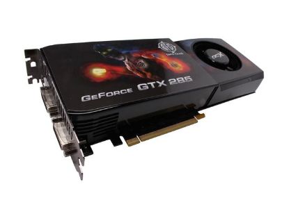 Picture of BFG BFGEGTX2851024OCXE GeForce GTX 285 1GB 512-bit GDDR3 PCI Express 2.0 x16 HDCP Ready SLI Support Video Card