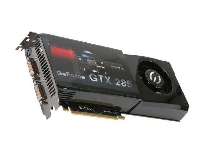 Picture of EVGA 600-10892-0055-420-S3 GeForce GTX 285 2GB 512-bit DDR3 PCI Express 2.0 x16 HDCP Ready SLI Support Video Card